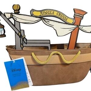 Danielle Nicole Jungle Cruise Crossbody Bag - Brown and Yellow